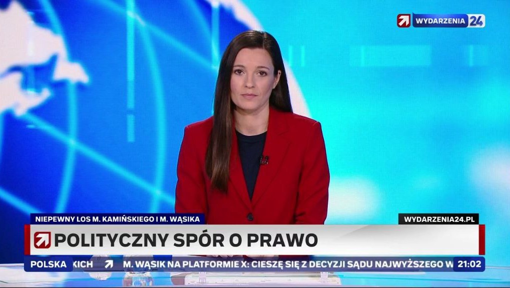 Katarzyna Nie ko Serwisantk Kana u Wydarzenia 24 Tvpolsat info